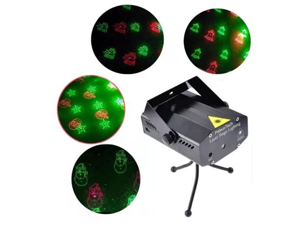 &u+ PROYECTOR LASER AUDIORITMICO NAVIDAD EMS-06S